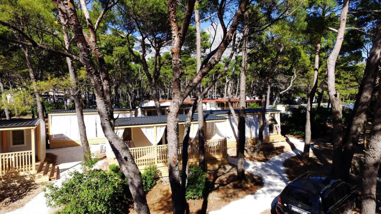 Oaza Mira Mobile Houses - Camp Basko Polje #Bestoffer Baška Voda Exteriör bild