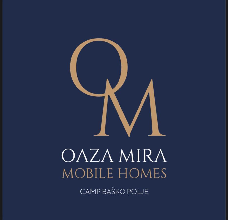 Oaza Mira Mobile Houses - Camp Basko Polje #Bestoffer Baška Voda Exteriör bild